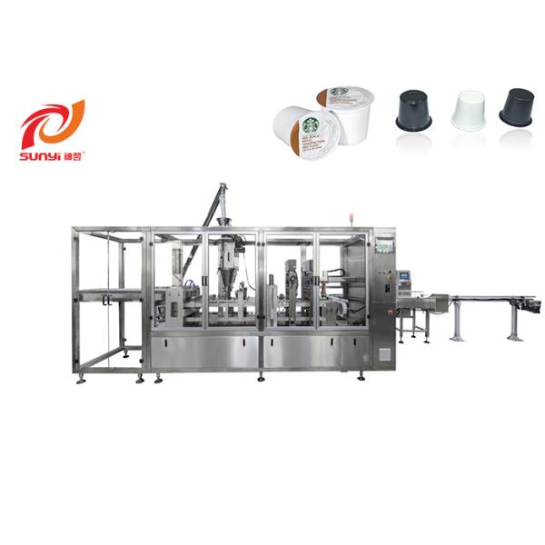 SKP-4 4Lanes Plastic Cup Filling And Sealing Machine