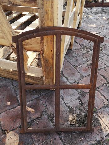 Classical Decorative Furniture Cast Iron Windows H49xW37CM Arch Mirror Wall Decor