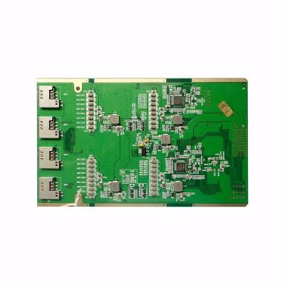 2 o cartão-matriz desencapado Ems da camada PCBA automatizou testes do conjunto do PWB