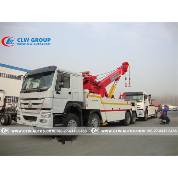 SINOTRUK HOWO 8X4 360 Degree Rotation Heavy Duty Tow Truck