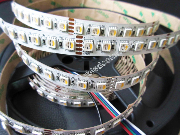 96led/m dc24V rgbw high density led strip ip67 waterproof