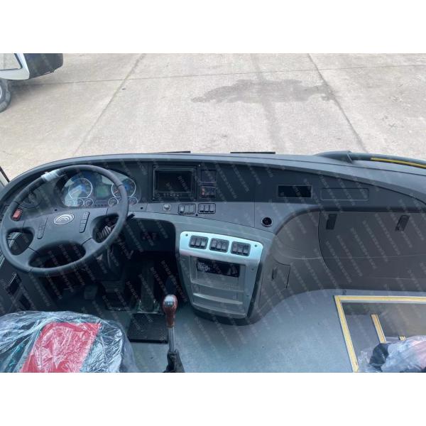 Manual Transmission Type 60 Seats Used Buses in India Yu Tong Luxury Bus AC Equipped