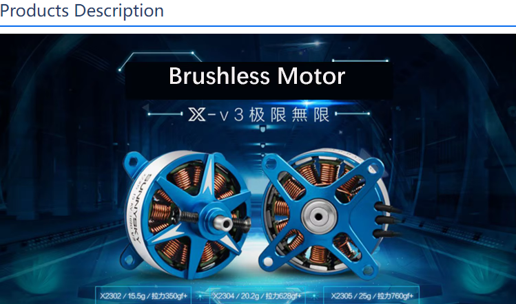 Sunnysky V3 X2305 1450KV Outrunner Brushless Motor For Multi-rotor Aircraft Multi-axis Disc F3P 3D FPV