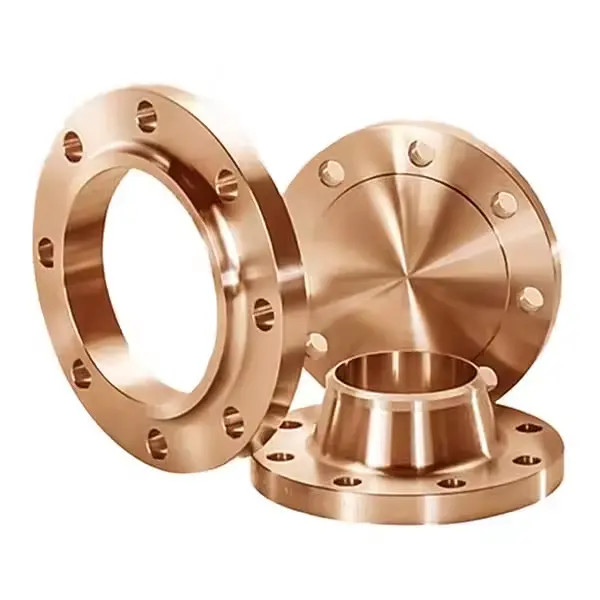 Weld Neck Raised Face Flange ASME B16.5 C71500 CuNi 70/30, Forged Copper Nickel Marine Flange