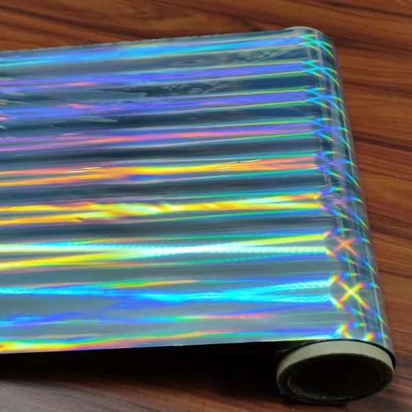 Various Designs Bopp Pet Good Holographic Effect Metalized Holographic Film for Packaging and Printing