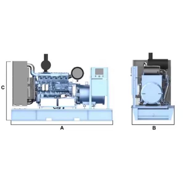 320kva Ultra Quiet Diesel Generator 300kw Diesel Generator Soundproof