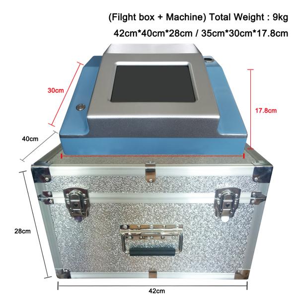 Сила входного сигнала передачи 30В стекловолокна мини машины терапией вены паука Биквартц