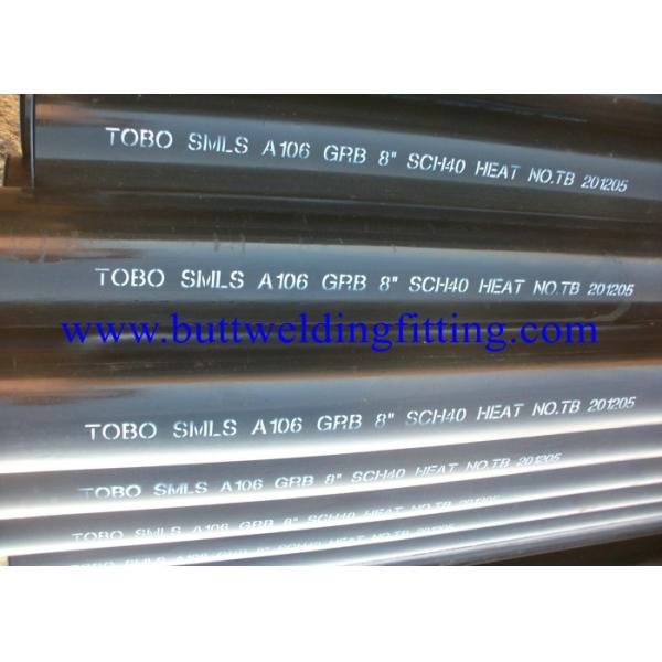 Труба углерода план-графика 80 B ранга ASTM A106 стальная для судостроения/Petrochemical