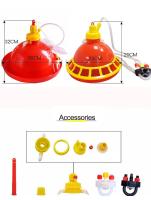 Plasson Abreuvoir Pour Volaille Mamelon Buveur Poulet 360 Degrés Fonction Mamelon Buveur Ferme Avicole