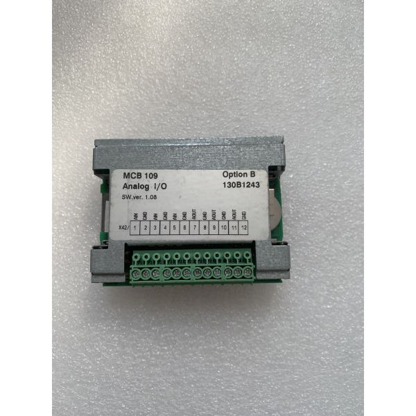 Genuine Danfoss VLT Analog I/O Option B MCB 109, Coated 130B1243 I /O Extension for FC 100 VFD Inverter Danfoss VFD Spare Parts