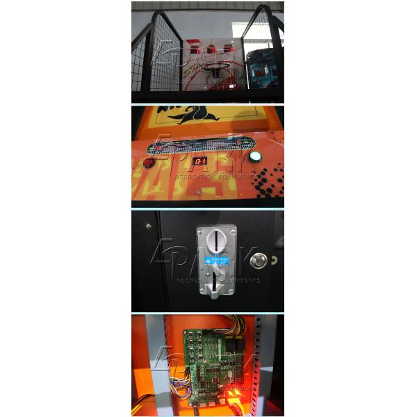 Машина центра событий съемки обруча баскетбола с фирмой и Дурабле шкафа металла