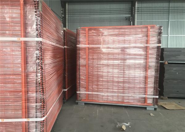 OD 40mm*2.00mm wall thick NZ Nelson Port Temporary Fencing Panels 2.1m x 2.4m Mesh 60mm*150mm Diameter 4.00mm