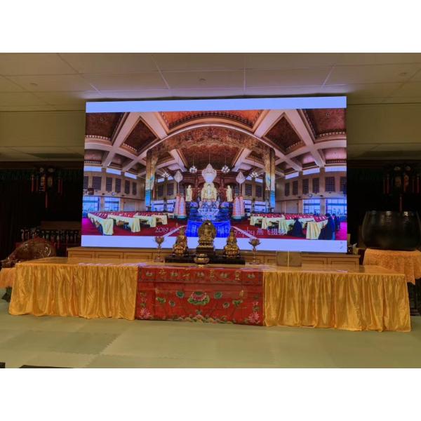P2.976 Trade Shows Indoor Full Color LED Display For Advertising ODM