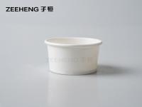 ZEEHENG 60 ml Molho de Fibras Vegetais Naturais Bio Cups Molho de Papel Cups