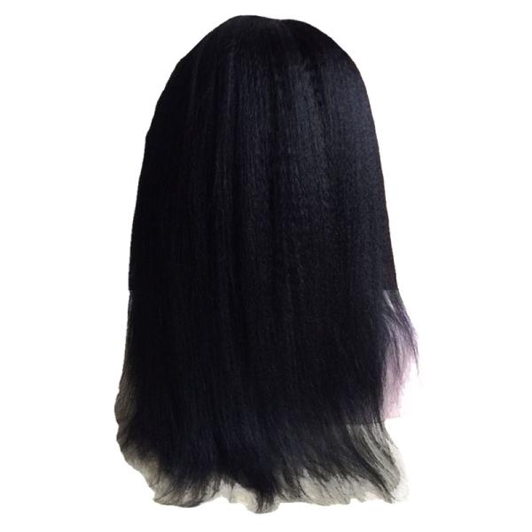 100% Human Hair BSM Discounts 360 Full Lace Cuticle Aligned Italian Yaki Straight Wig