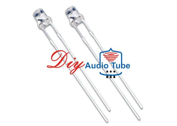 Custom Luminous Intensity Blue Light Emitting Diode , 5mm LED Diode For Indicator