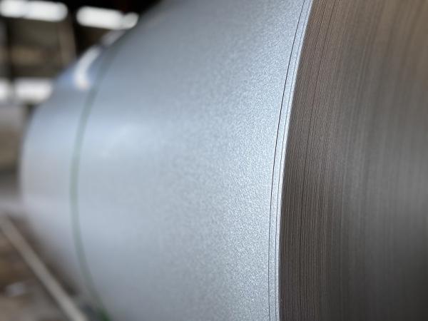 Az30 a Az150 Antifinger Aluzinc GL Galvalume Material de construção de bobina de aço (0,13-0,8 mm)