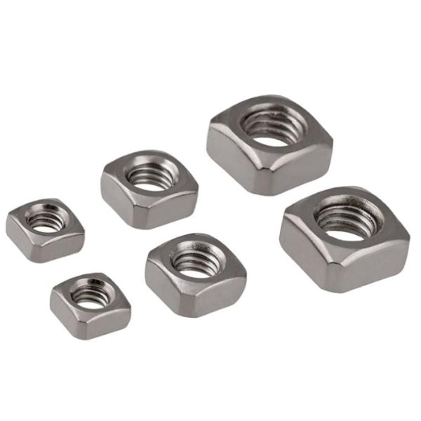 Din 557 4 40 M3 Stainless Steel Square Nut Black Oxide