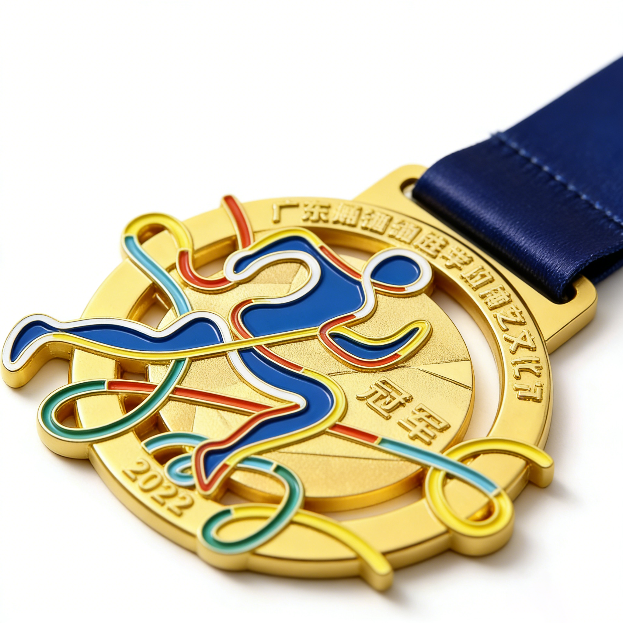 Custom Badminton Shape Medals – Gold/Silver/Copper Zinc Alloy with Your Logo for Championship Races