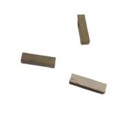 Cerâmica piezoelétrica pequena 6x1.5x1.5mm retangulares 246KHz para o instrumento musical