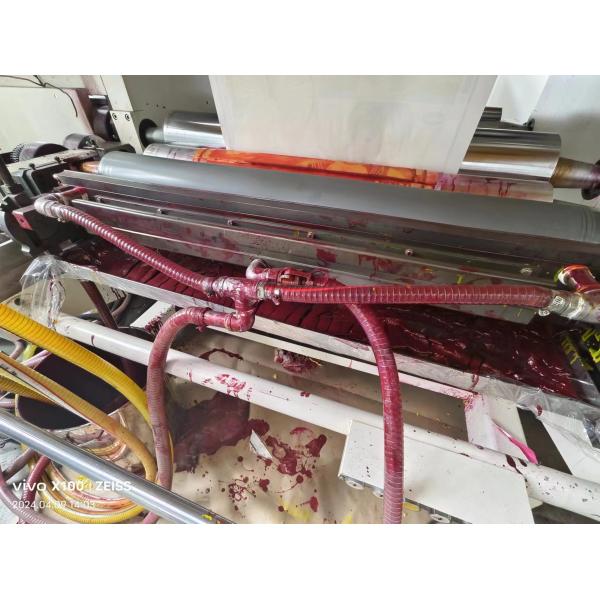 Servo Motor Driven Flexographic Printing Machine Anilox Roller Flexo Printing Machine
