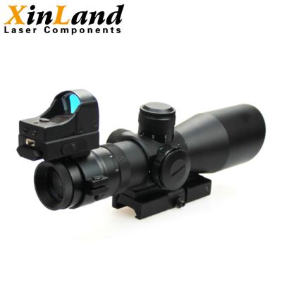 Ampliação múltipla tática Riflescopes com Dot Hunting Shooting vermelho