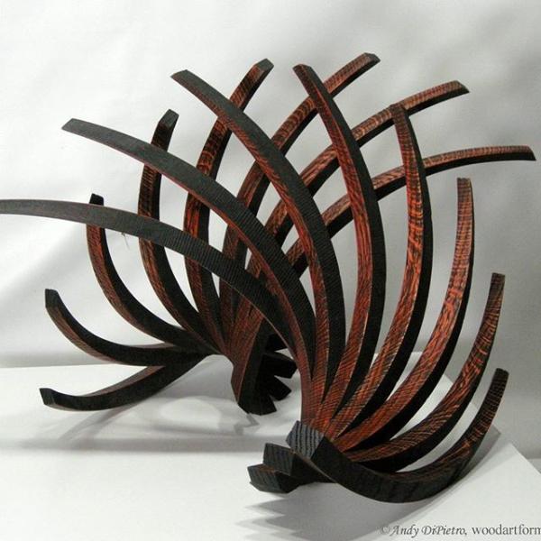 Professional Artisans Hand Carved Wood Sculptures Nordic Style