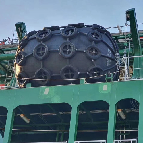Compressed Air Filled Pneumatic Fenders For Damage Prevention In Marine Operations