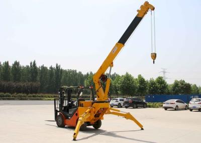 Swing Leg Indoor Mobile Spider Crane KB1.0 Mini Tracked Crawler Crane