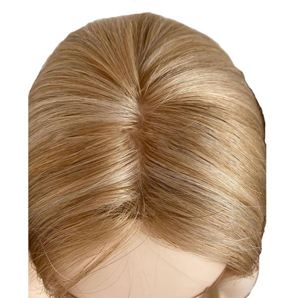 Real Virgin Human Hair Toppers for Women Cuticle Aligned European Jewish Hair Pieces