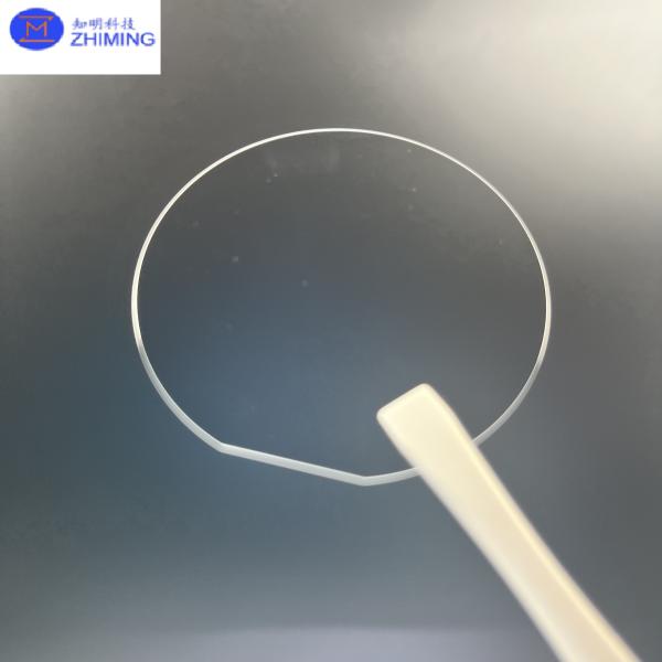 Método KY de tubo de zafiro transparente pulido Tamaño personalizado Alta dureza Alta resistencia al desgaste