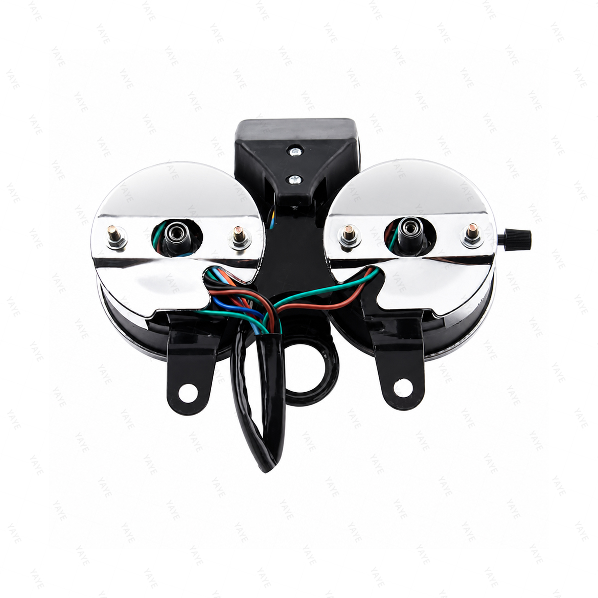 New speedometer/dashboard for Suzuki GN125 and GN150 motorcycles, mechanical version, including tachometer, odometer, and speedometer.