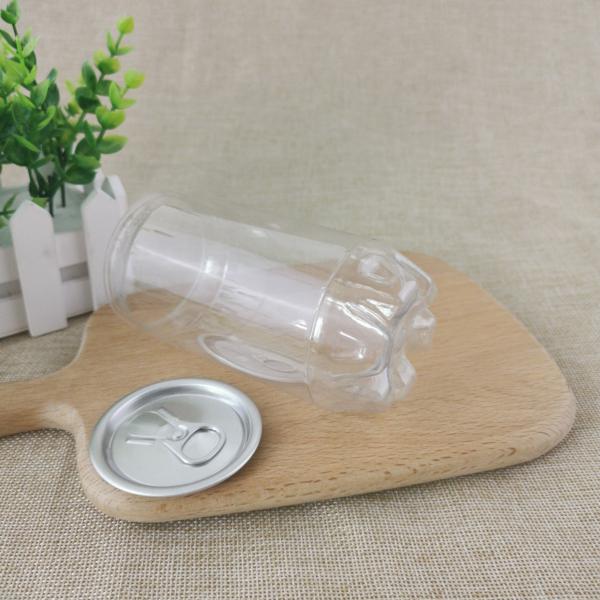 Boîtes de soude en plastique ouvertes faciles de l'extrémité 0.3l 60mm d'ANIMAL