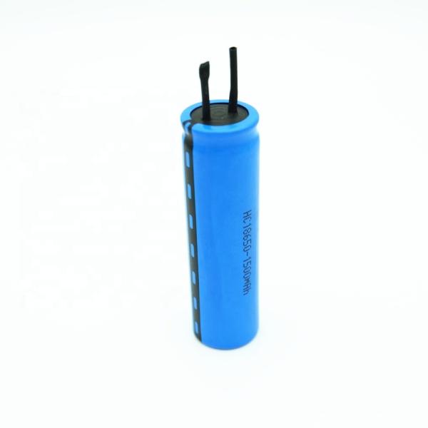 1500mah Lithium Titanate 18650 , 2.4V 18650 LTO Battery OEM ODM