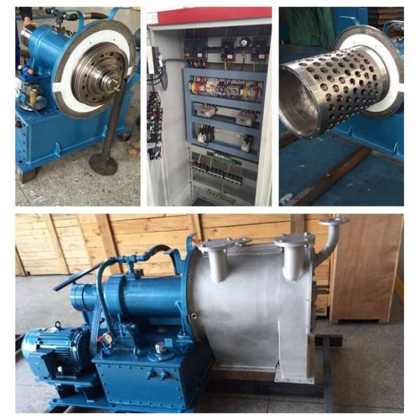 Соль Dewatering машина центрифуги толкателя 2 этапов