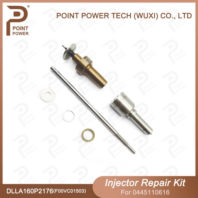 Bosch Injector Repair Kit 0445110616 With DLLA160P2176 Nozzle And F00VC01503 Valve Продолжение работы
