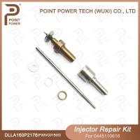 Kit de reparação de injetores Bosch 0445110616 com bocal DLLA160P2176 e válvula F00VC01503
