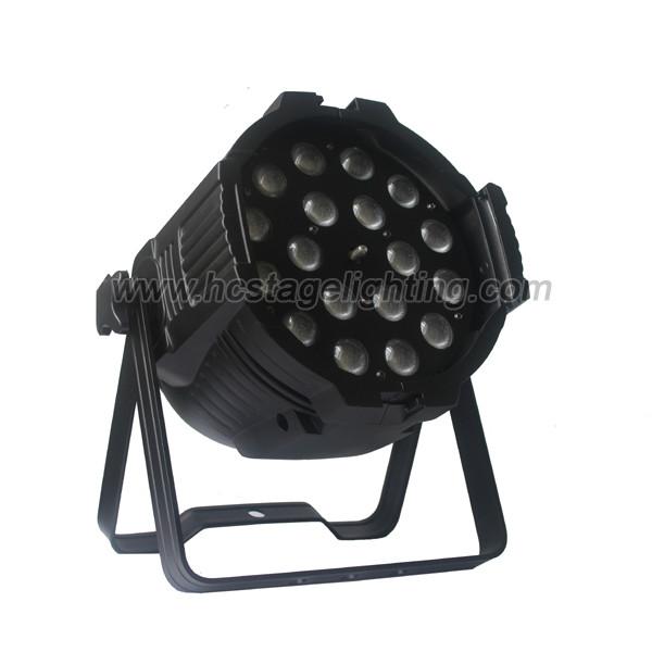 night club 18*10w rgbw 4in1 zoom led par dj stage lighting ,disco par light