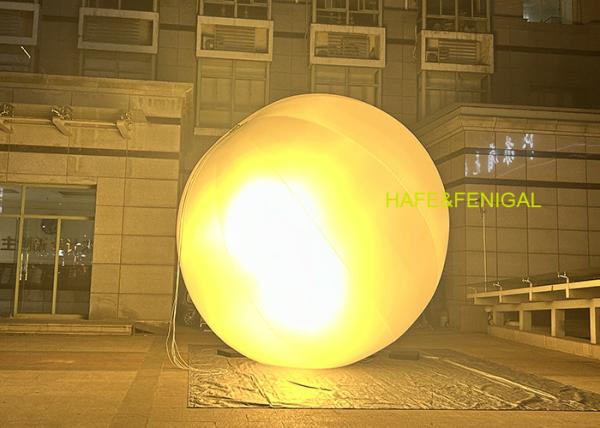 Halogen 3.6KW Film Shooting Balloon Lights 360-Degree Lighting Dia 3.3m Spherical