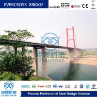 Ponte para pedestres com cabo diagonal Ponte de aço composto de grande envergadura