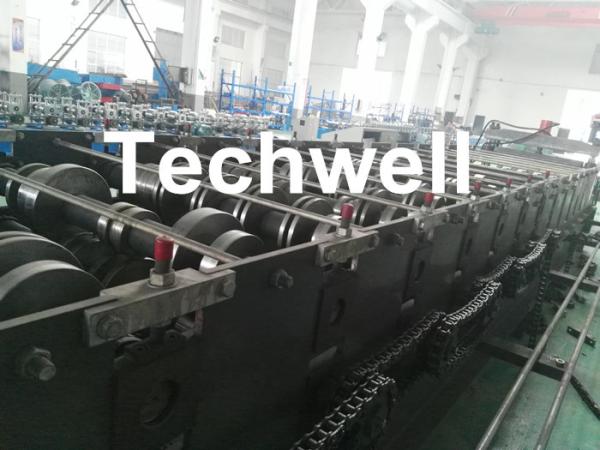 Steel Structure Floor Deck Cold Roll Forming Machine For Galvanized Steel Sheet