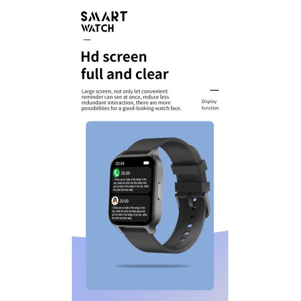 Монитор тарифа сердца Smartwatch PPG спорт 260ma BLE 5,0 водоустойчивый