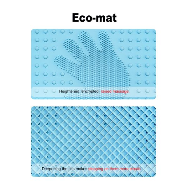 Silicone Sensory Training Mat Kids Durable Eco Friendly High Resilience Palm Texture Tactile Stimulation Early Education Home