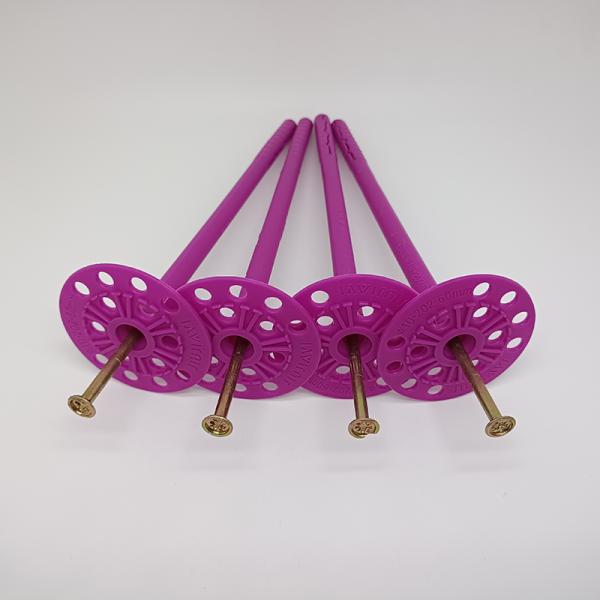 Dowel Plastic Insulation Anchors Wall Fastener Essential Insulation Fixings OEM / ODM