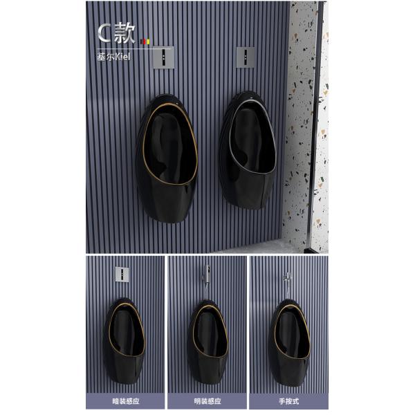 Верхняя часть писсуара силы тяжести топя установленная стеной окучивает мужской нормальный размер