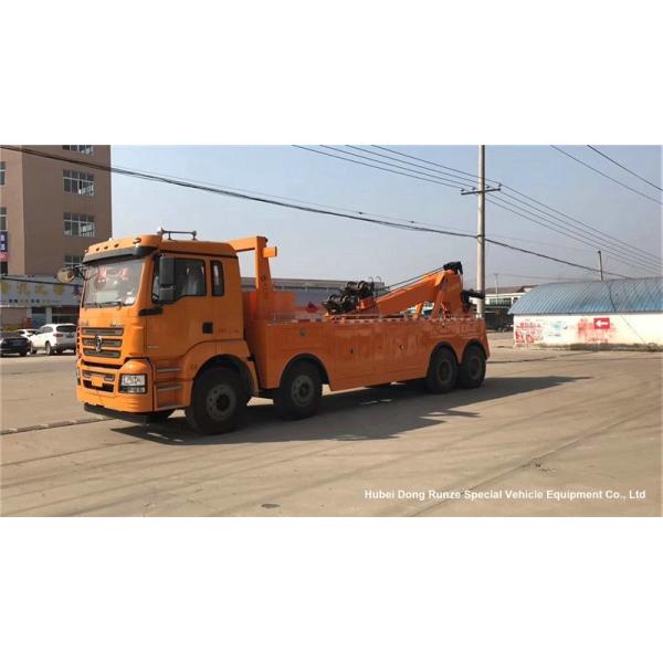 SHACMAN F3000 8x4 Heavy Duty Tow Truck Wrecker 31 Ton For Road Recovery