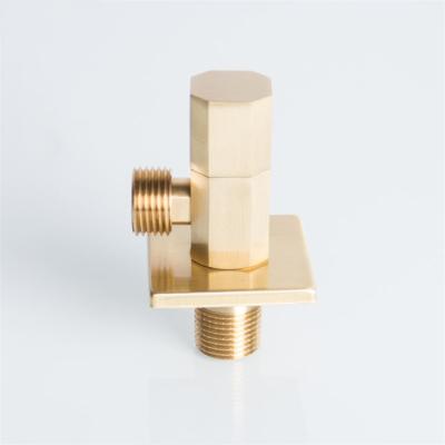 1 2 Inch 1/4 Turn 207LT 15mm Brass Angle Valve