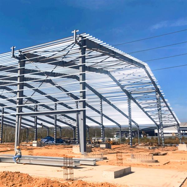 Hot Rolled H Section Steel Column And Beam For Versatile Steel Workshop Construction