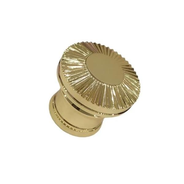 Fashionable Silver Gold Screw Cap Perfume Bottle Caps Customized Perfume Lids