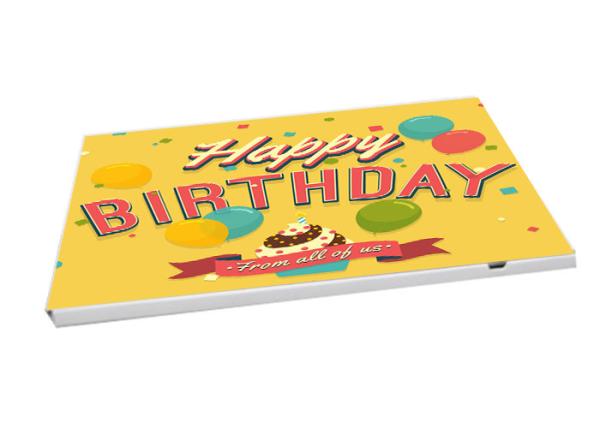 Custom Lcd Brochure Display Stand Video Postcard Mailer A5 128MB-8GB Memory